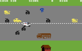 Horace Goes Skiing screenshot 3 for Commodore 64